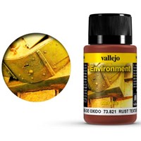 Vallejo Environment Rust Texture - 40ml Weathering Effects - Acrylic