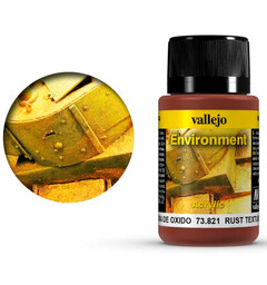 Vallejo Environment Rust Texture - 40ml Weathering Effects - Acrylic