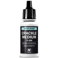 Vallejo Medium Crackle Medium 17ml Skapar en krackelerad effekt