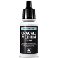 Vallejo Medium Crackle Medium 17ml Skaper en krakelert effekt