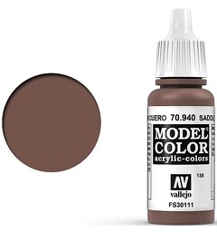 Vallejo Model Color Saddle Brown 17ml