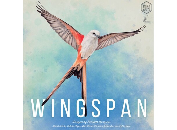 Wingspan Brädspel - ENGELSK 2nd Edition 