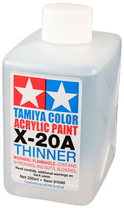 Tamiya Acryl/Poly Thinner X-20A - 250ml