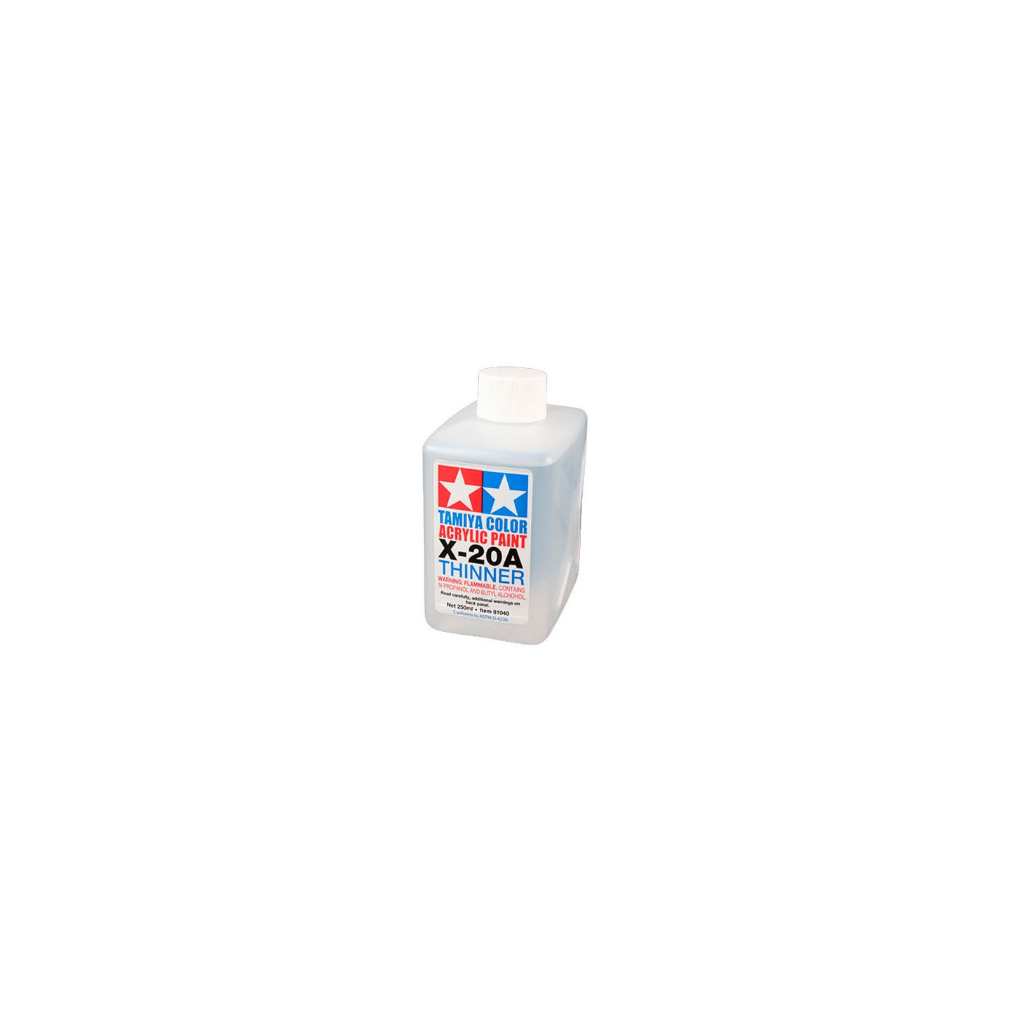 Tamiya Acryl/Poly Thinner X-20A - 250ml