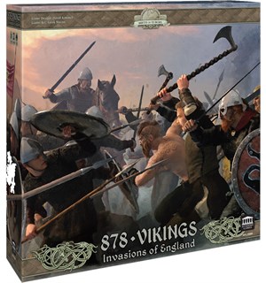 878 Vikings Second Edition Brettspill Invasions of England 