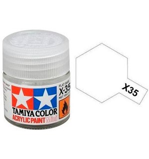 Akrylmaling MINI X-35 Semi Gloss Clear Tamiya 81535 - 10ml 