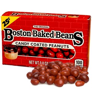 Boston Baked Beans Peanuts - 23g Candy Coated Peanuts 