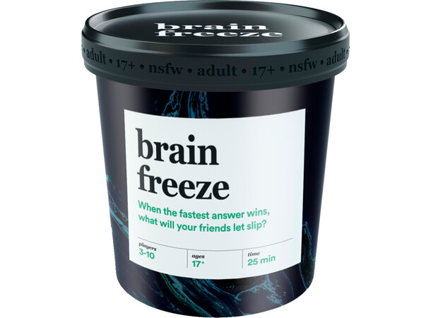 Brain Freeze NSFW Kortspel Not Safe For Work Edition 