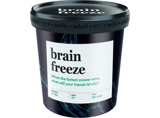 Brain Freeze NSFW Kortspill Not Safe For Work Edition