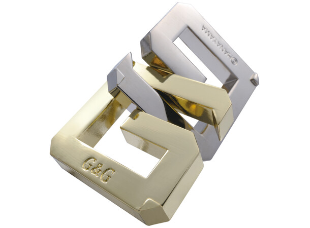 Cast Puzzle 3/6 G&G Hjärngympa i metall Svårighetsgrad 3/6 