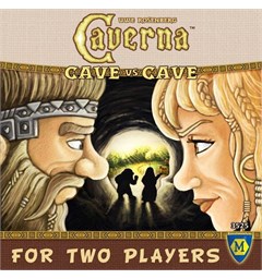 Caverna Cave vs Cave Brettspill 2-spiller variant av Caverna