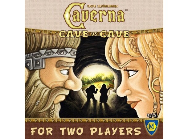 Caverna Cave vs Cave Brädspel 2-spelarvariant av Caverna