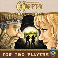 Caverna Cave vs Cave Brädspel 2-spelarvariant av Caverna