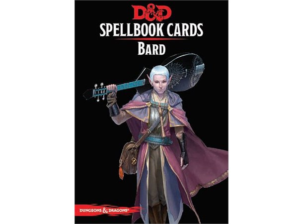 D&D Cards Spellbook Bard Dungeons & Dragons - 128 kort