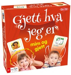 Gjett hva jeg er Brettspill Norsk utgave
