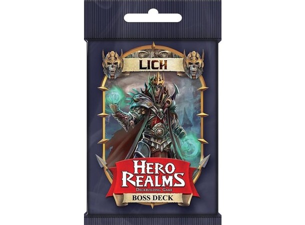Hero Realms Lich Boss Deck Expansion Expansion till Hero Realms 