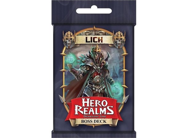 Hero Realms Lich Boss Deck Expansion Utvidelse til Hero Realms