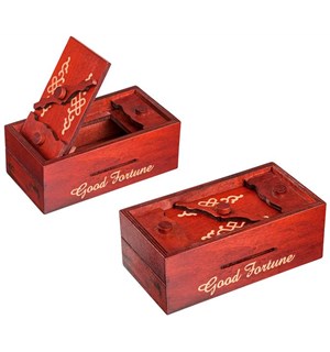Japanese Secret Box Good Fortune Japansk hjernetrim - Kan du åpne boksen? 
