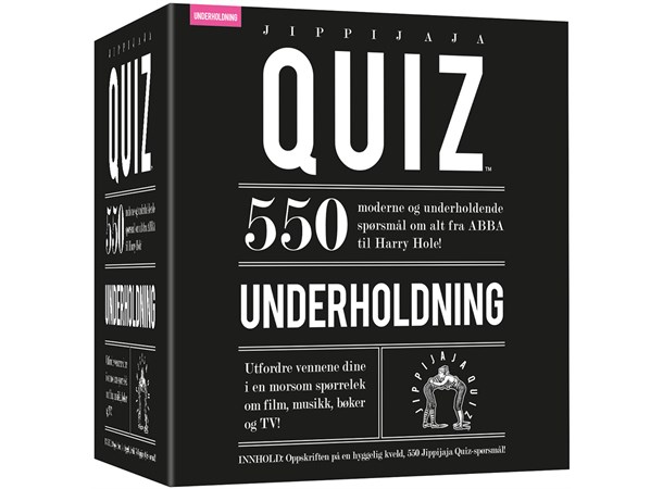Jippijaja Quiz Underholdning Kortspill
