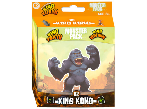 King of Tokyo Monster Pack 2 King Kong Expansion till King of Tokyo 