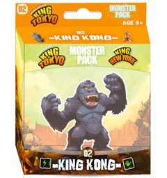 King of Tokyo Monster Pack 2 King Kong Utvidelse til King of Tokyo