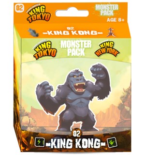 King of Tokyo Monster Pack 2 King Kong Utvidelse til King of Tokyo 