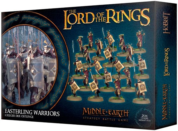 Lord of the Rings Easterling Warriors Middle-Earth Strategy Battle Game