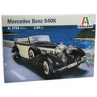 Mercedes Benz 540K Italeri 1:24 Byggsats
