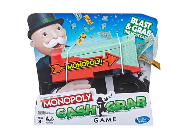 Monopoly Cash Grab Brettspill Norsk utgave