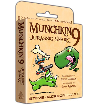 Munchkin 9 Jurassic Snark Expansion Utvidelse til Munchkin