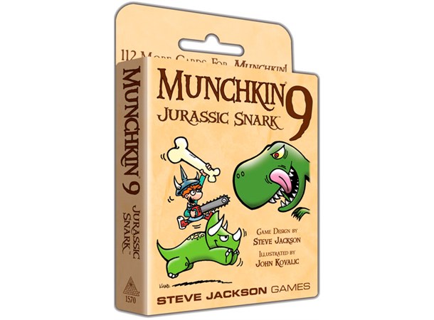 Munchkin 9 Jurassic Snark Expansion Utvidelse til Munchkin