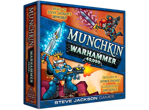 Munchkin Warhammer 40K Kortspill