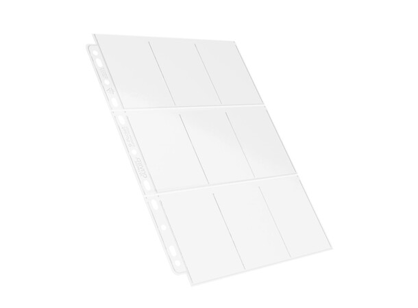 Pages 9-pocket x100 Klar Ultimate Guard Plastlommer 