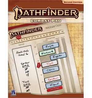Pathfinder RPG Combat Pad Second Edition 