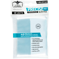 Precise-Fit Oversized Klar x40  89x127 Ultimate Guard Innersleeves