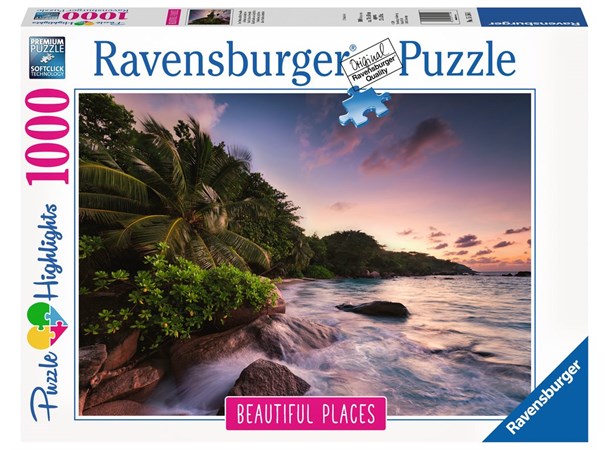 Seychellene 1000 biter Puslespill Ravensburger Puzzle