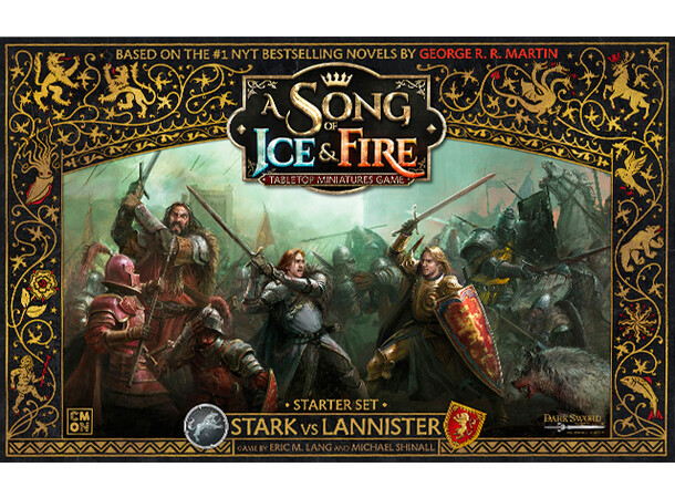 Song of Ice & Fire Brädspel Starter Set - Stark vs Lannister 