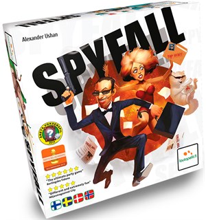 Spyfall Brettspill - Norsk utgave Årets Partyspill Guldbrikken 2015 
