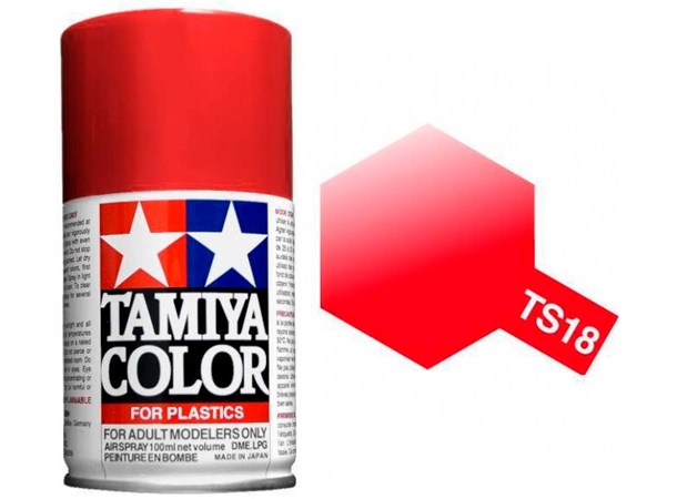 Tamiya Airspray TS-18 Metallic Red Tamiya 85018 - 100ml