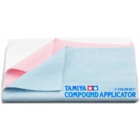 Tamiya Compound Applicator - 3 Color Set Spesial Poleringskluter - uten sømmer
