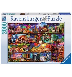 Travel Shelves 2000 biter Puslespill Ravensburger Puzzle 