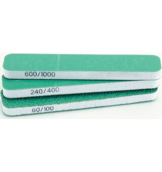 Vallejo Dual Grit Flexi Sanders 3stk Tosidige pusseklosser - 90x19x6mm