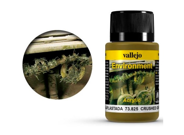 Vallejo Environment Crushed Grass - 40ml Weathering Effects - Acrylic
