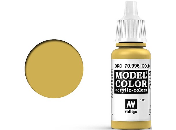 Vallejo Model Color Gold 17ml Tilsvarer 4671AP | X-12 | X-31