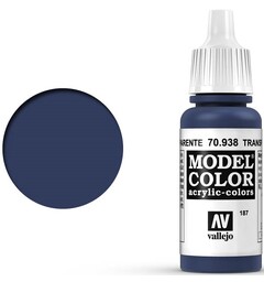 Vallejo Model Color Transp. Blue 17ml