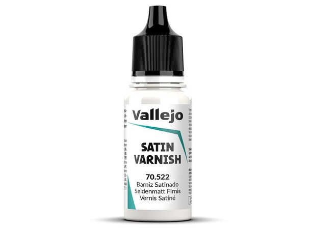 Vallejo Satin Acrylic Varnish Tilsvarer Tamiya X-35 Semi Gloss Clear 
