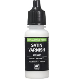 Vallejo Satin Acrylic Varnish Tilsvarer Tamiya X-35 Semi Gloss Clear