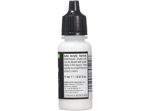Vallejo Satin Acrylic Varnish 