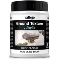 Vallejo Texture Snow 200 ml Ground Texture Acrylic