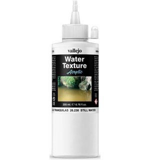 Vallejo Water Texture Acrylic 200ml Water Still Water 